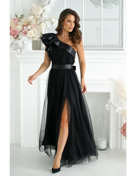 Robe longue model 200244 Bicotone