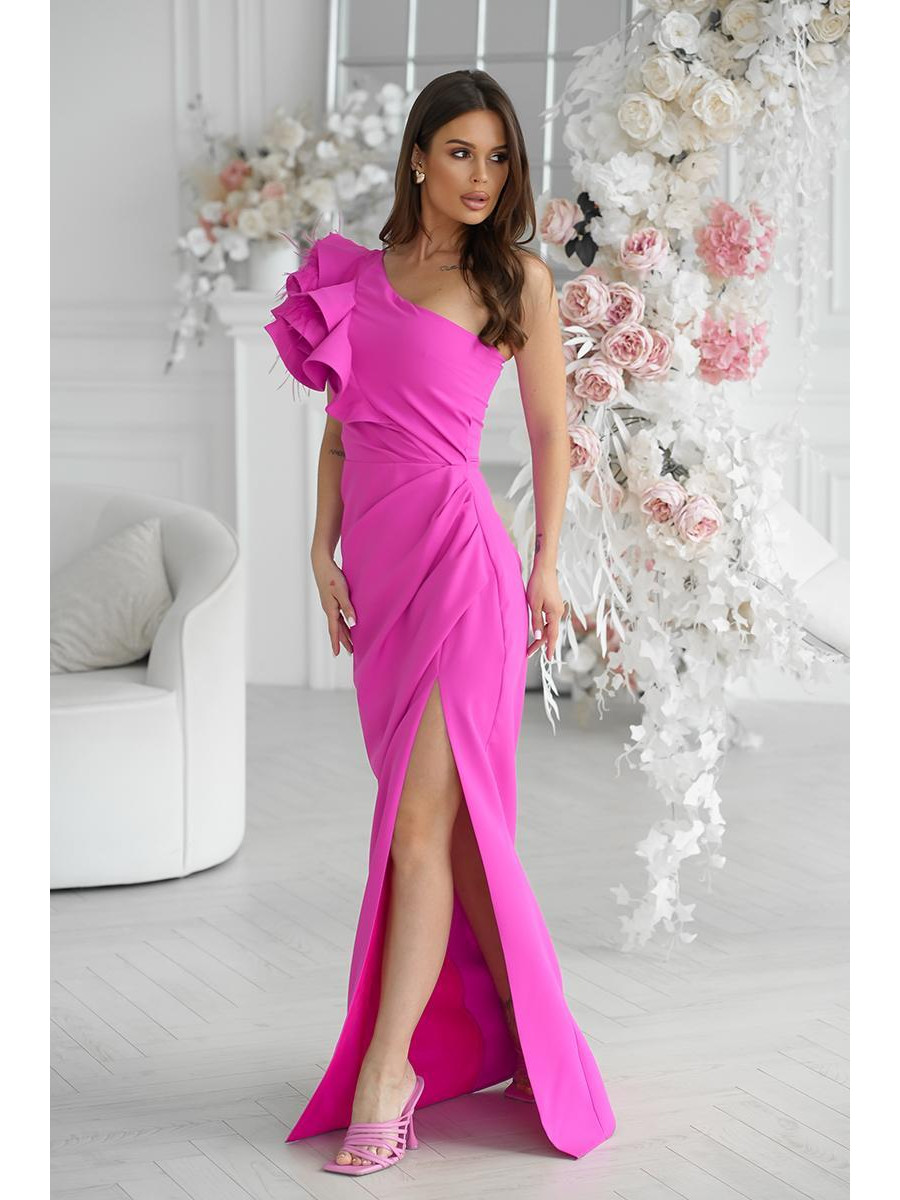 Robe longue model 197547 Bicotone