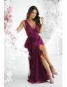 Robe longue model 199327 Bicotone