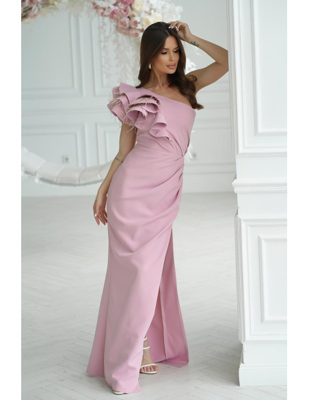Robe longue model 197548 Bicotone