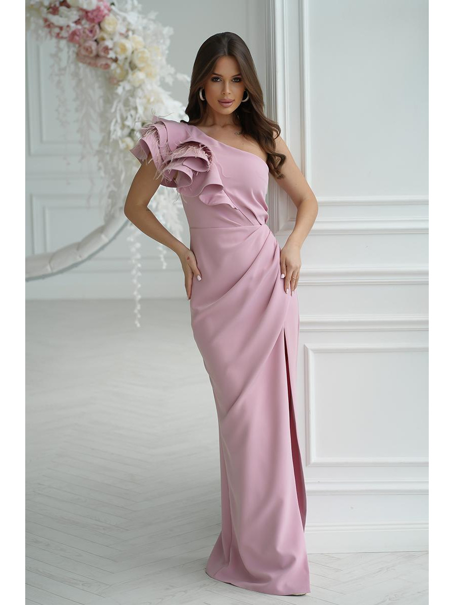 Robe longue model 197548 Bicotone