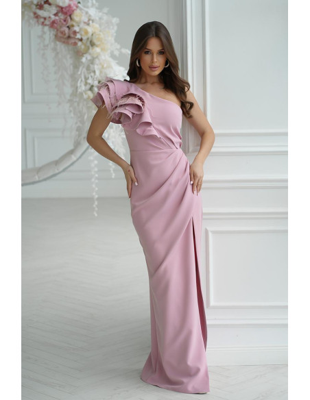 Robe longue model 197548 Bicotone