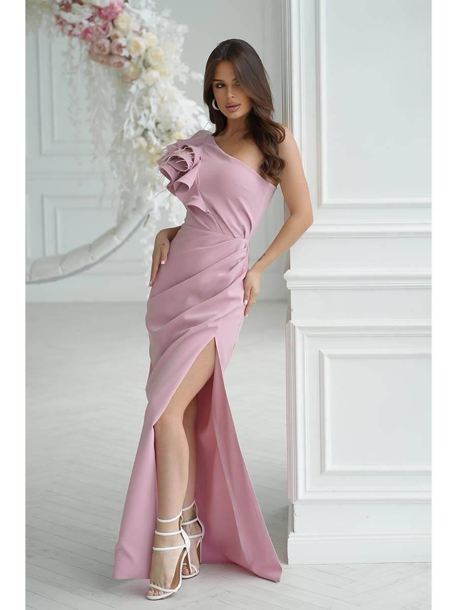 Robe longue model 197548 Bicotone