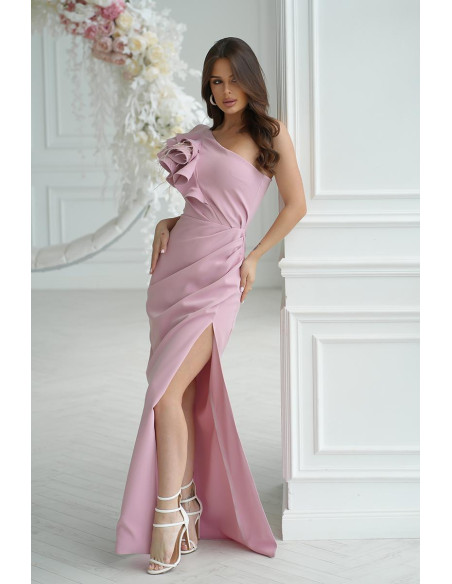 Robe longue model 197548 Bicotone