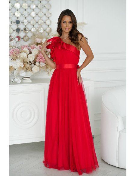 Robe longue model 200246 Bicotone