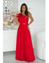 Robe longue model 200246 Bicotone