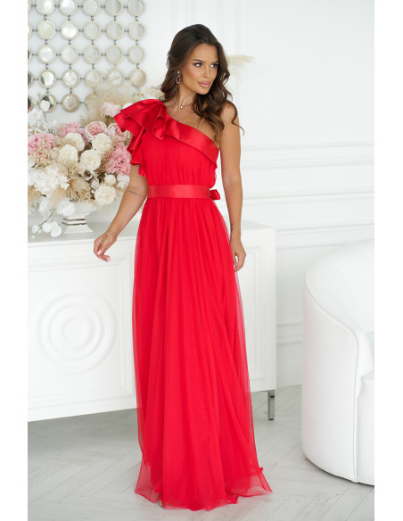 Robe longue model 200246 Bicotone
