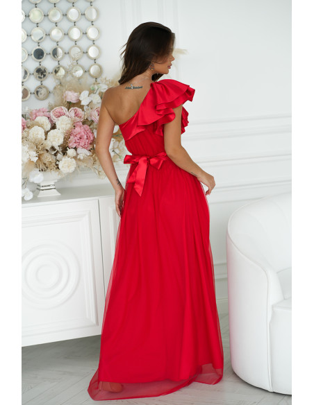 Robe longue model 200246 Bicotone