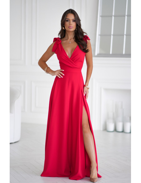 Robe longue model 202371 Bicotone