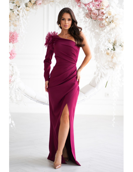 Robe longue model 203646 Bicotone