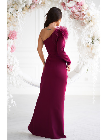 Robe longue model 203646 Bicotone