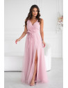 Robe longue model 199329 Bicotone