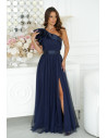 Robe longue model 200247 Bicotone