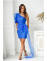 Robe courte model 203647 Bicotone