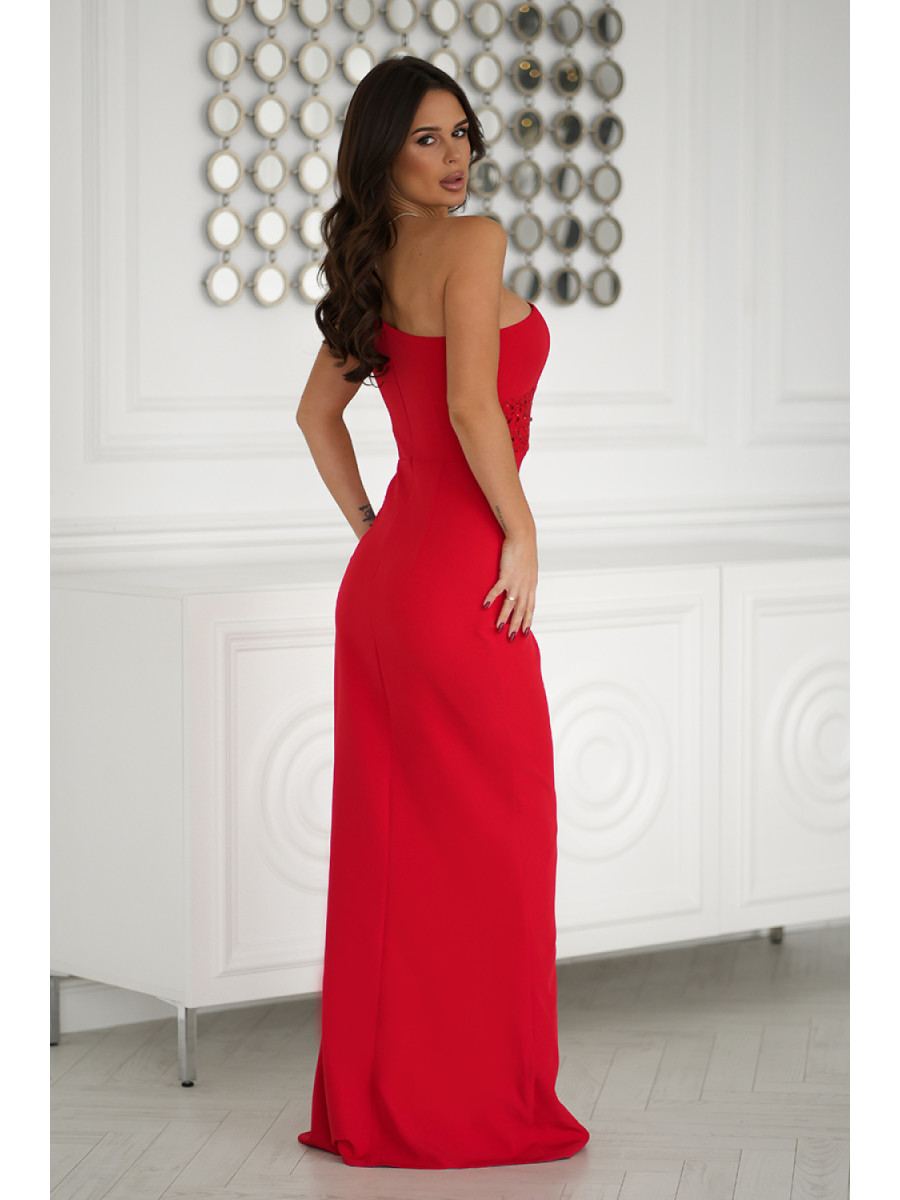 Robe longue model 203927 Bicotone