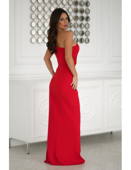 Robe longue model 203927 Bicotone