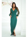 Robe longue model 199011 Bicotone