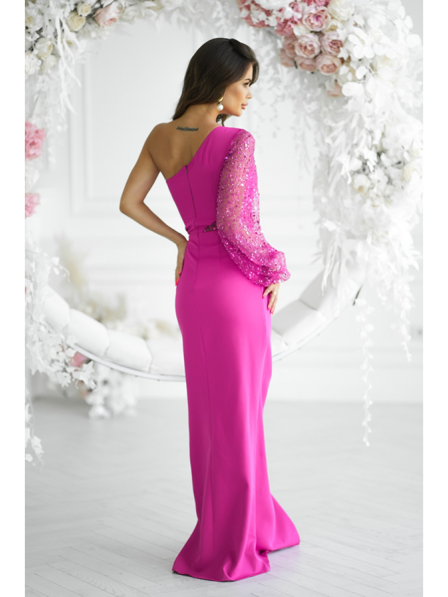 Robe longue model 198819 Bicotone