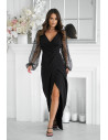 Robe longue model 198904 Bicotone