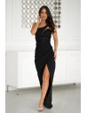 Robe longue model 203792 Bicotone