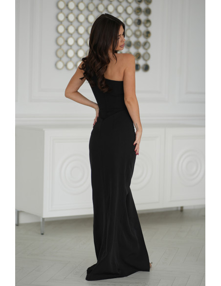 Robe longue model 203792 Bicotone