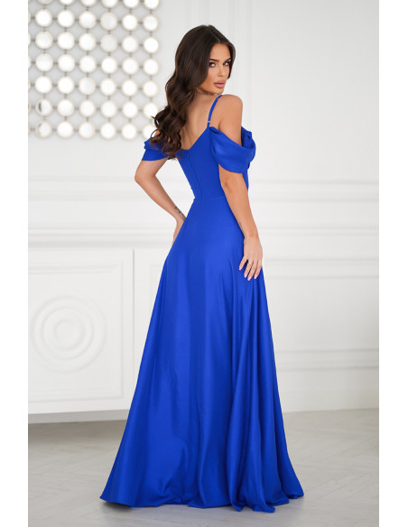 Robe longue model 208531 Bicotone