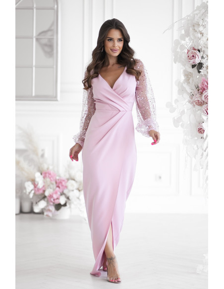 Robe longue model 198905 Bicotone
