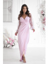 Robe longue model 198905 Bicotone