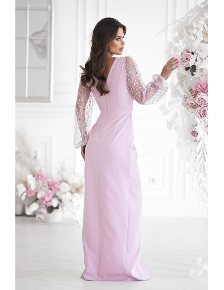 Robe longue model 198905 Bicotone