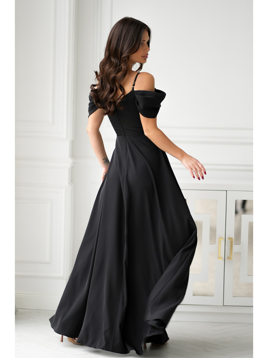 Robe longue model 203758 Bicotone