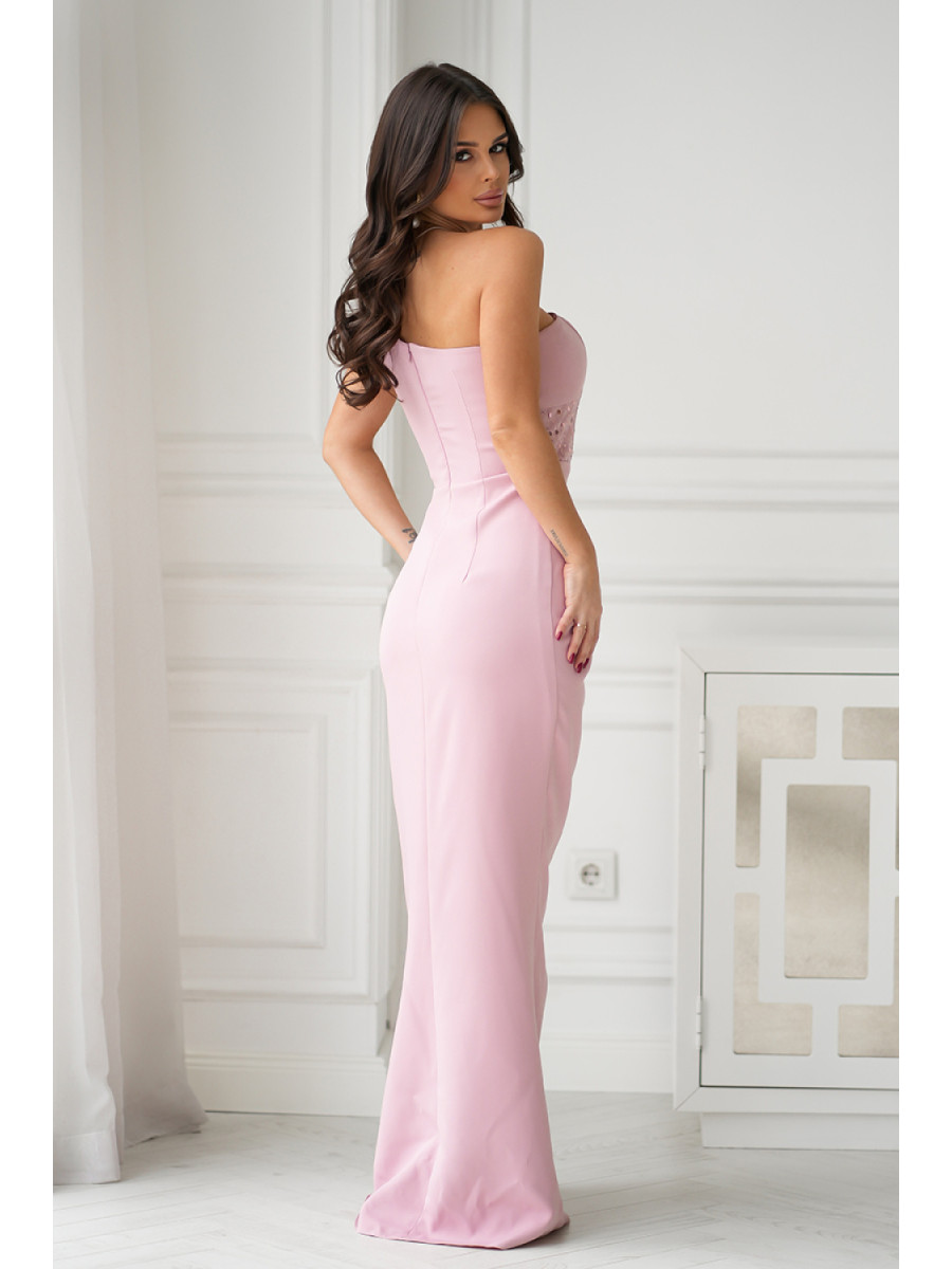 Robe longue model 203793 Bicotone