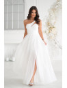 Robe longue model 208532 Bicotone