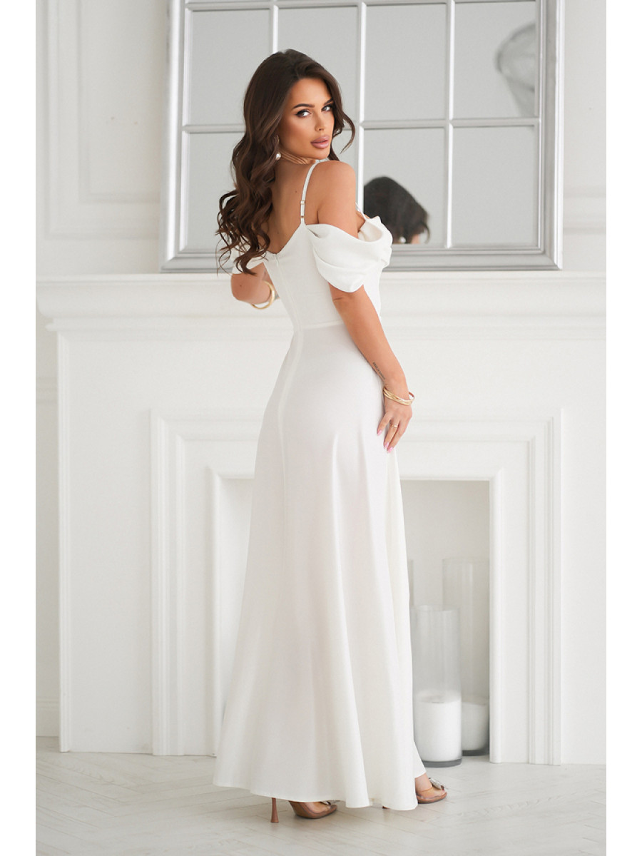 Robe longue model 208193 Bicotone