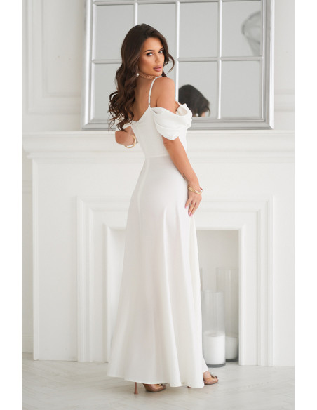 Robe longue model 208193 Bicotone