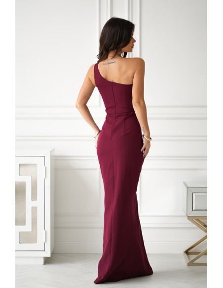 Robe longue model 203796 Bicotone