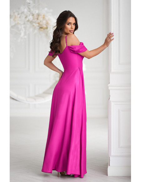 Robe longue model 208195 Bicotone