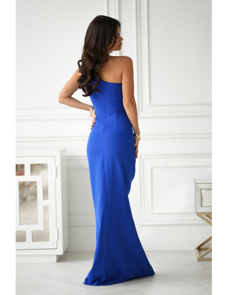 Robe longue model 203797 Bicotone