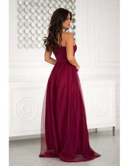 Robe longue model 204862 Bicotone