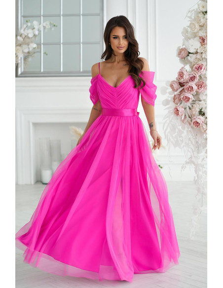 Robe longue model 196094 Bicotone