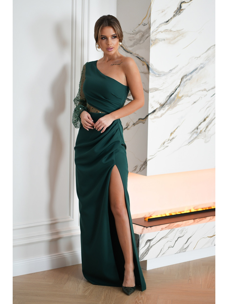 Robe longue model 190485 Bicotone