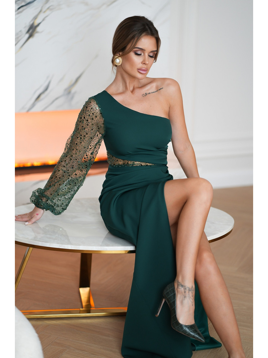 Robe longue model 190485 Bicotone