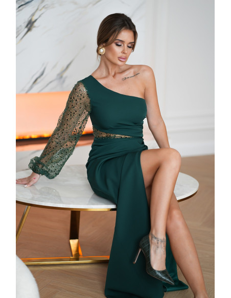 Robe longue model 190485 Bicotone