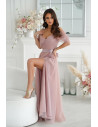 Robe longue model 196095 Bicotone