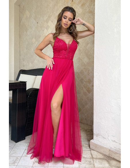 Robe longue model 188224 Bicotone