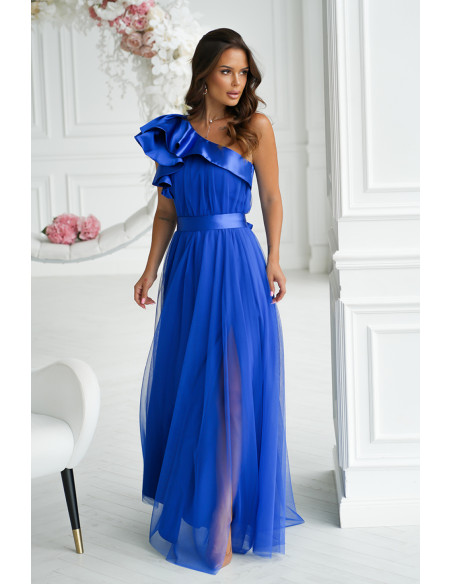 Robe longue model 200243 Bicotone