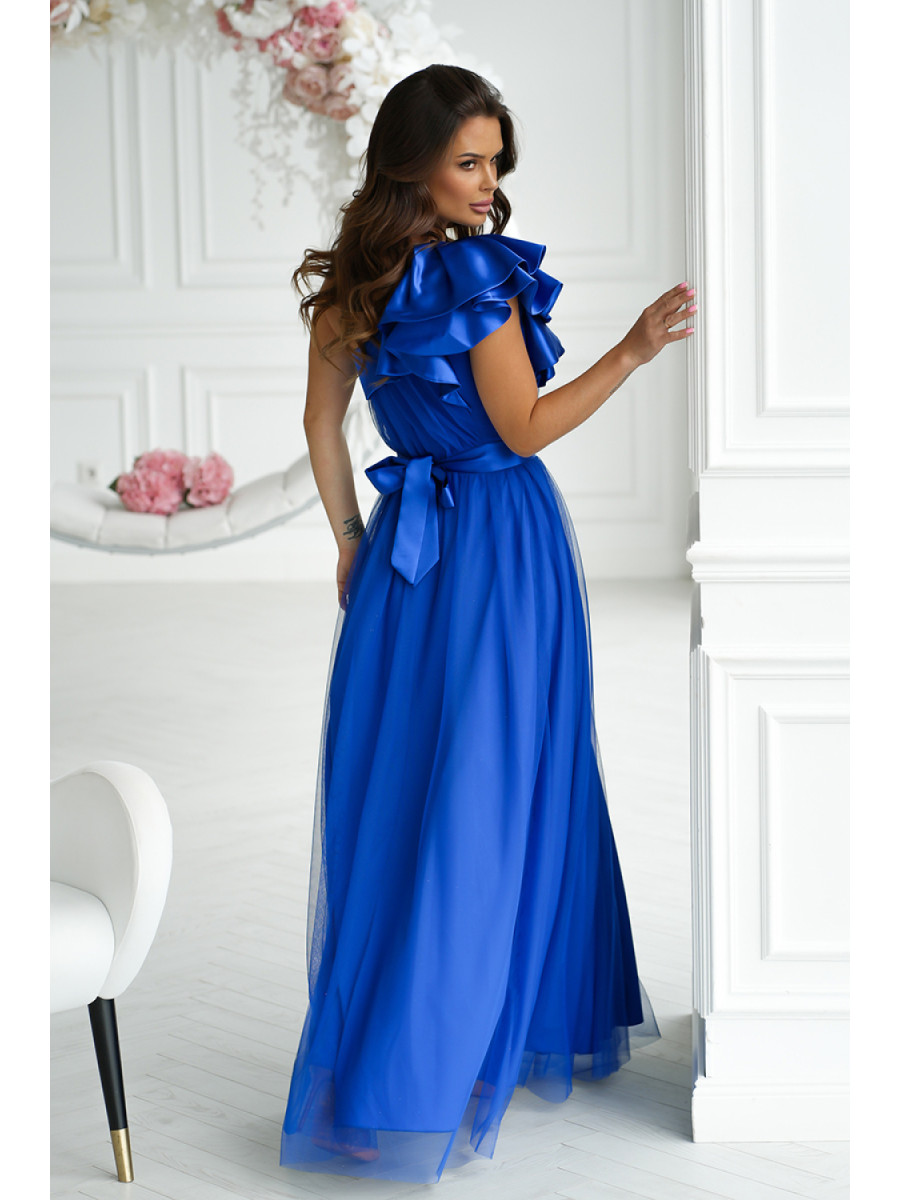Robe longue model 200243 Bicotone