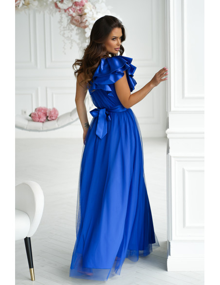 Robe longue model 200243 Bicotone