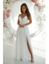 Robe longue model 193795 Bicotone