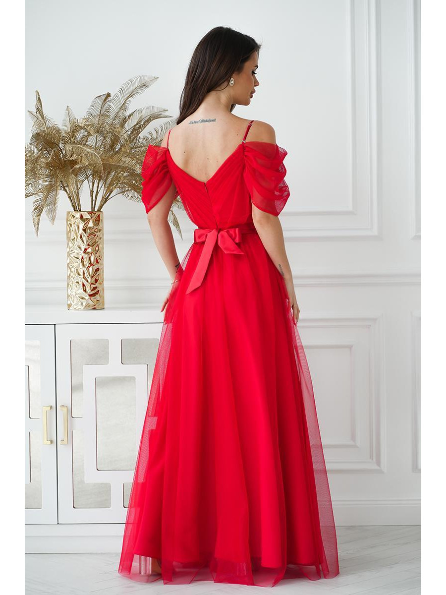Robe longue model 196096 Bicotone