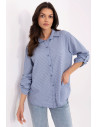 Chemise manche longue model 211443 Italy Moda